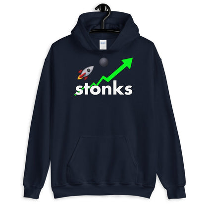 Stonks To The Moon Hoodie