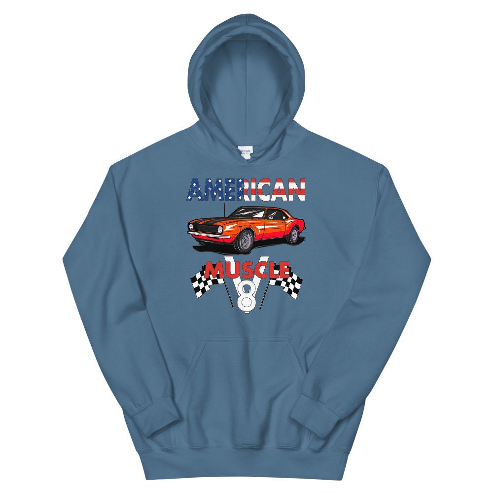 American Muscle V8 Hoodie