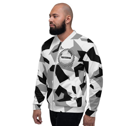 Car Enthusiast Digi Camo Bomber Jacket