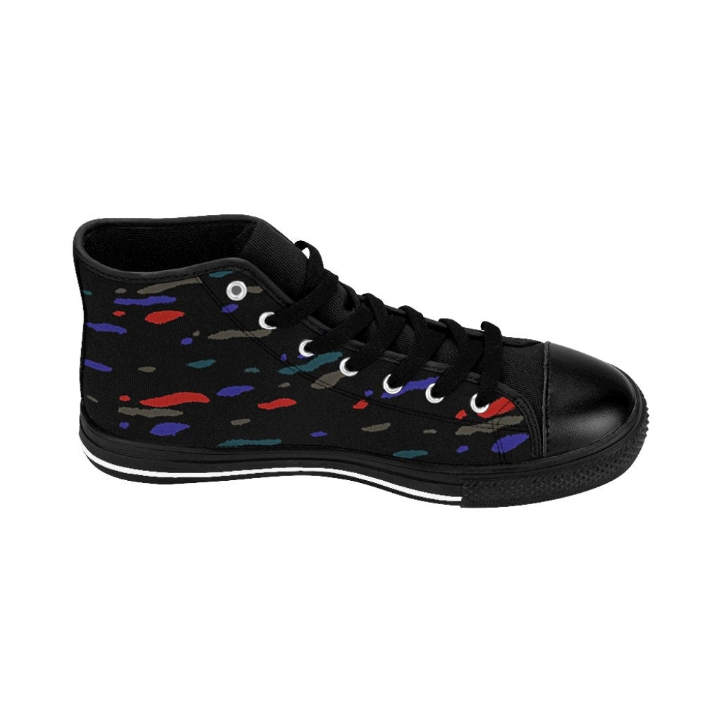 Race Confetti Men's High-top Sneakers