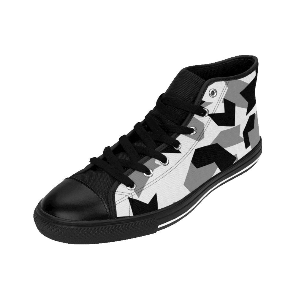 Digi Camo Men's High-top Sneakers