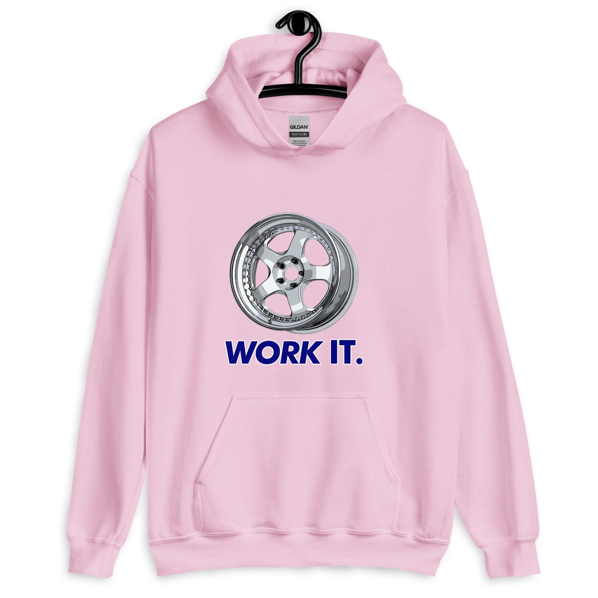 Work It JDM Wheel Hoodie