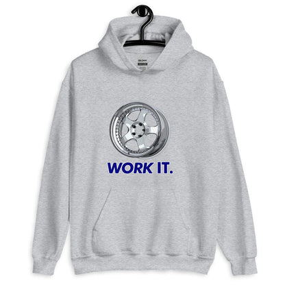 Work It JDM Wheel Hoodie