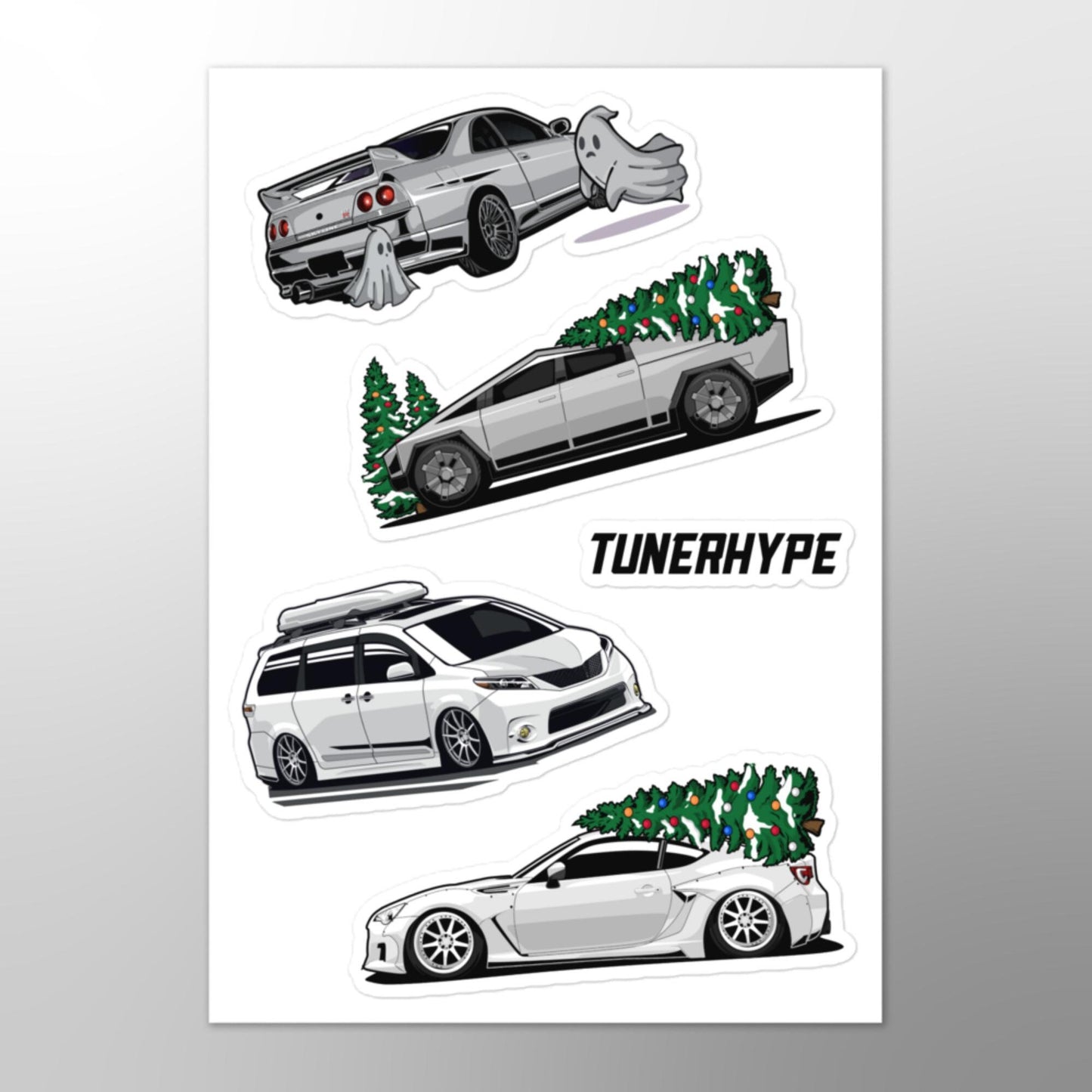 JDM Halloween & Christmas - Sticker Set