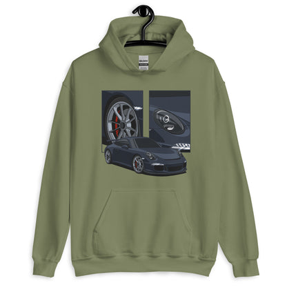 991 German Sports Car Unisex Hoodie