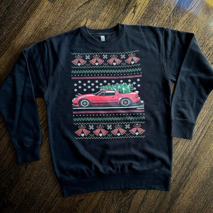 Ugly Christmas Sweater - Mazda Miata - Ugly Xmas Sweater - Car Guy Holiday Gift, Funny Christmas Gift, Miata Gift, RX7 Gift