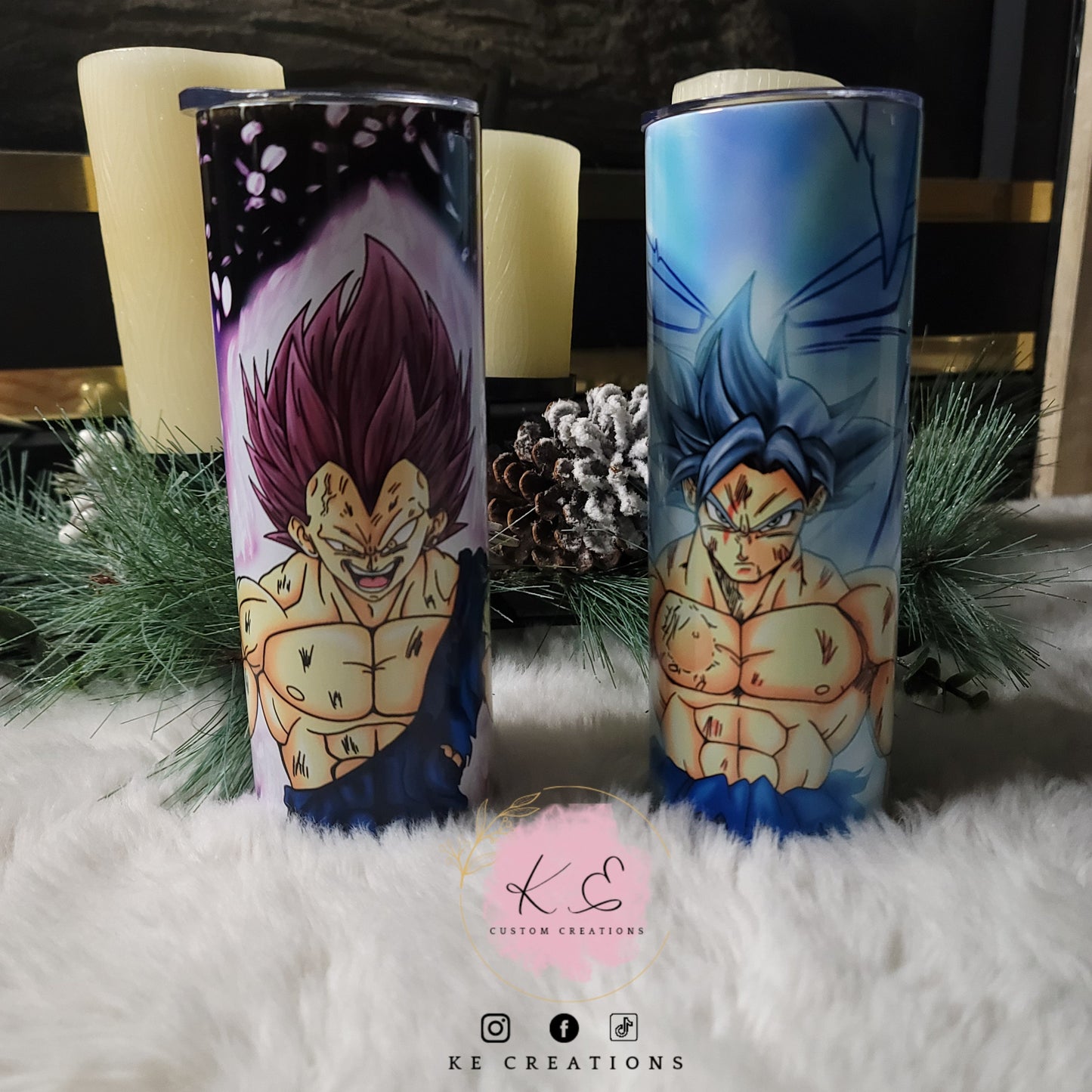 Custom Anime 20 oz Stainless Tumbler