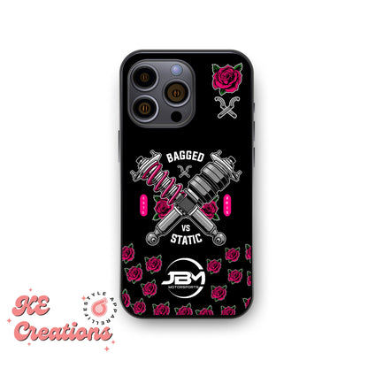 JDM Bagged rose Custom iphone 13- 14 - 15 case | pro, pro max, plus, Mini