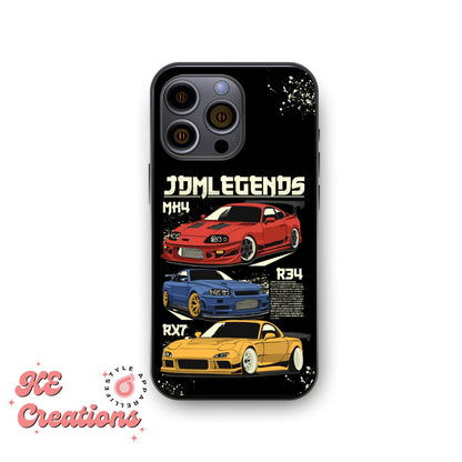 JDM Eclipse Custom iPhone 13 14 15 Case | Pro, Pro Max, Plus, Mini