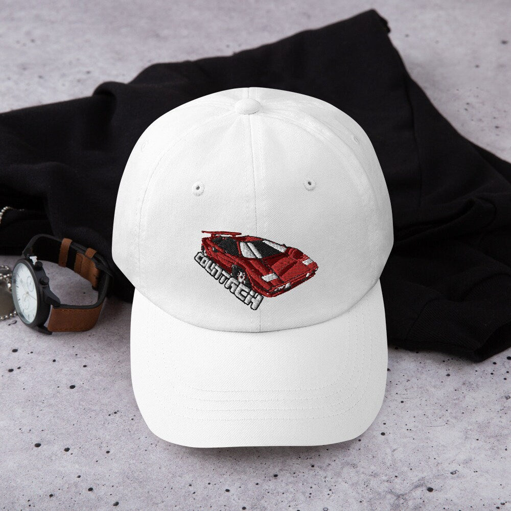 Embroidered Lamborghini Countach Hat