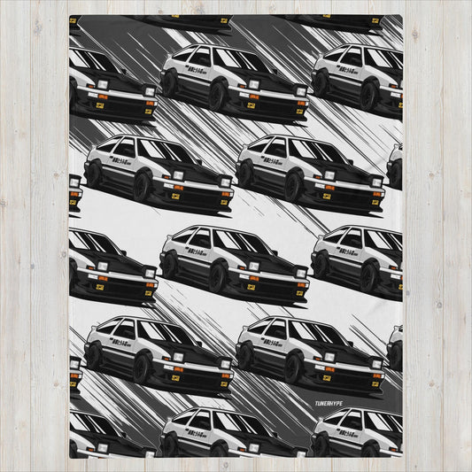 Toyota Sprinter Trueno AE86 - Limited All-Over-Print Blanket