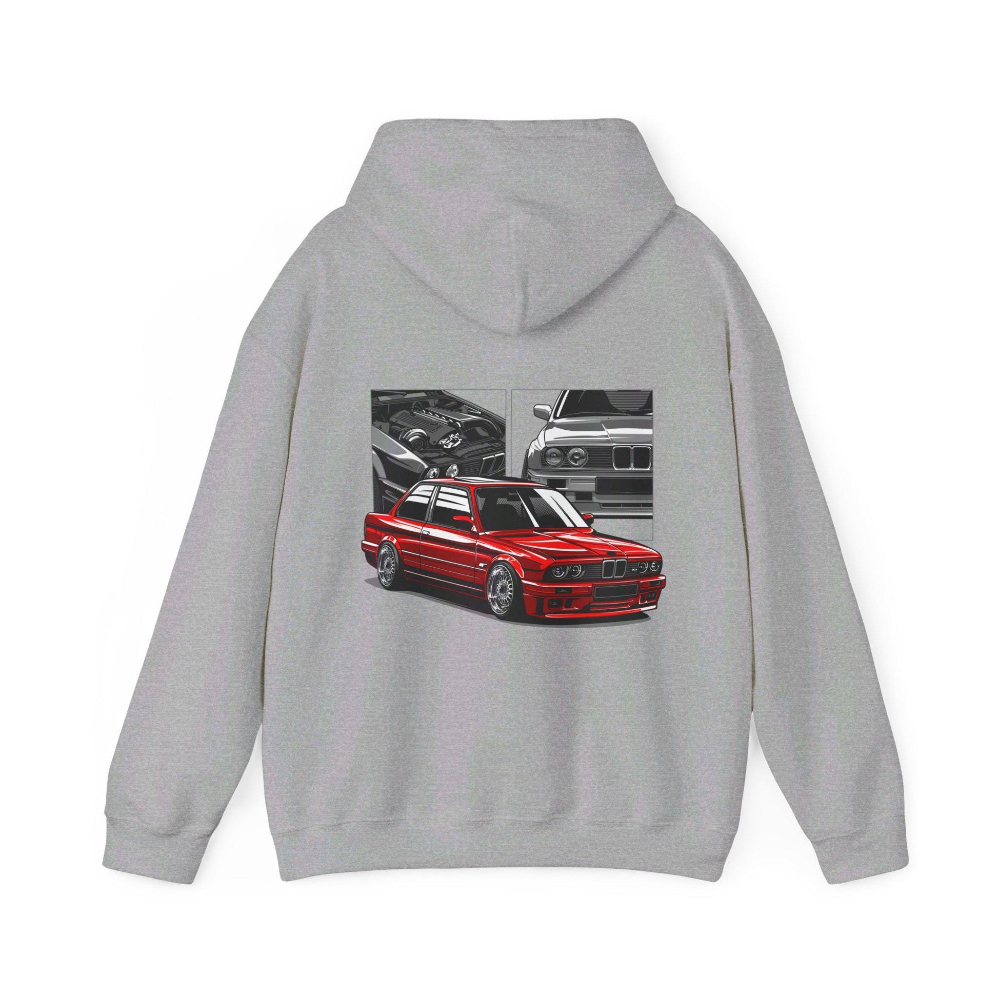 BMW M3 RED E30 Unisex Heavy Blend Hoodie