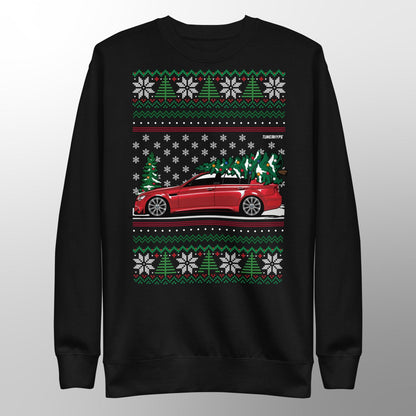 Ugly Christmas Sweater - BMW E90 M3 - Ugly Xmas Sweater - Car Guy Holiday Gift, Funny Christmas Gift, BMW Gift - M5 M3 - JDM Hoodie