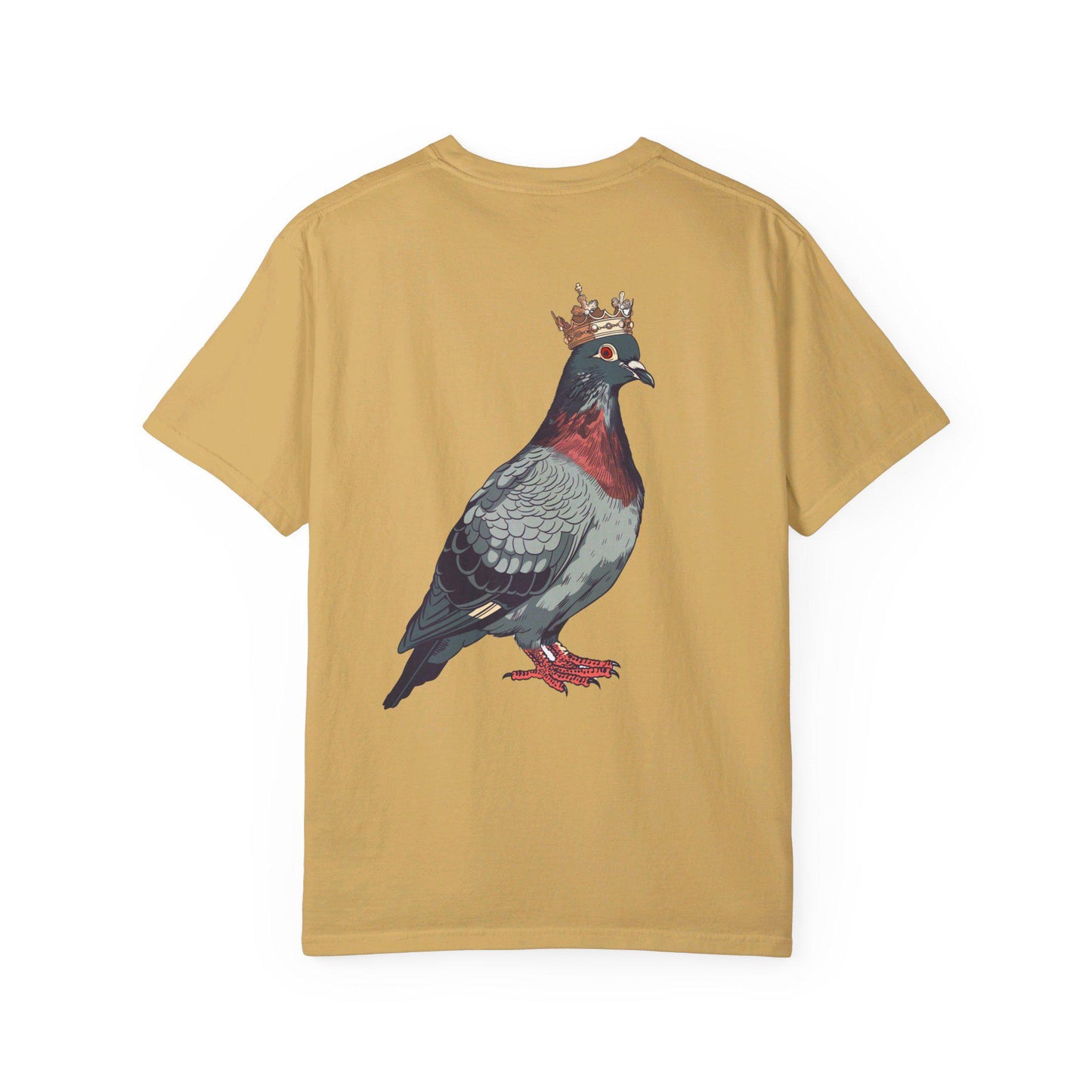 Royal Pigeon T-shirt - Boosted Gear Co, Unique Bird Art Top, Cool Unisex Tee, Casual Graphic Shirt, Quirky Animal Apparel