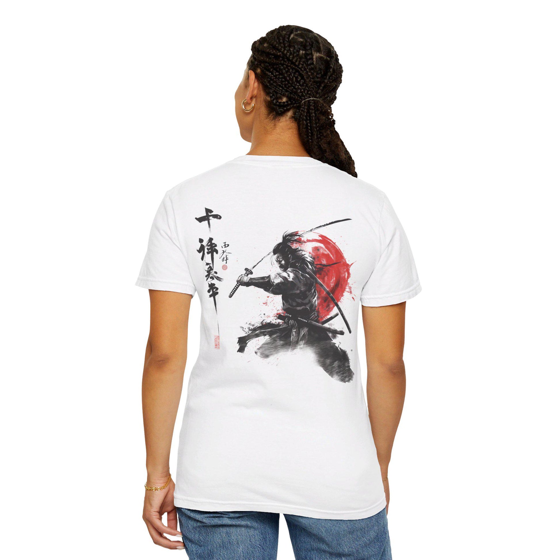 Ronin Samurai T-shirt - Boosted Gear Co, Japanese Warrior Top, Cool Unisex Tee, Casual Samurai Shirt, Unique Graphic Samurai Apparel