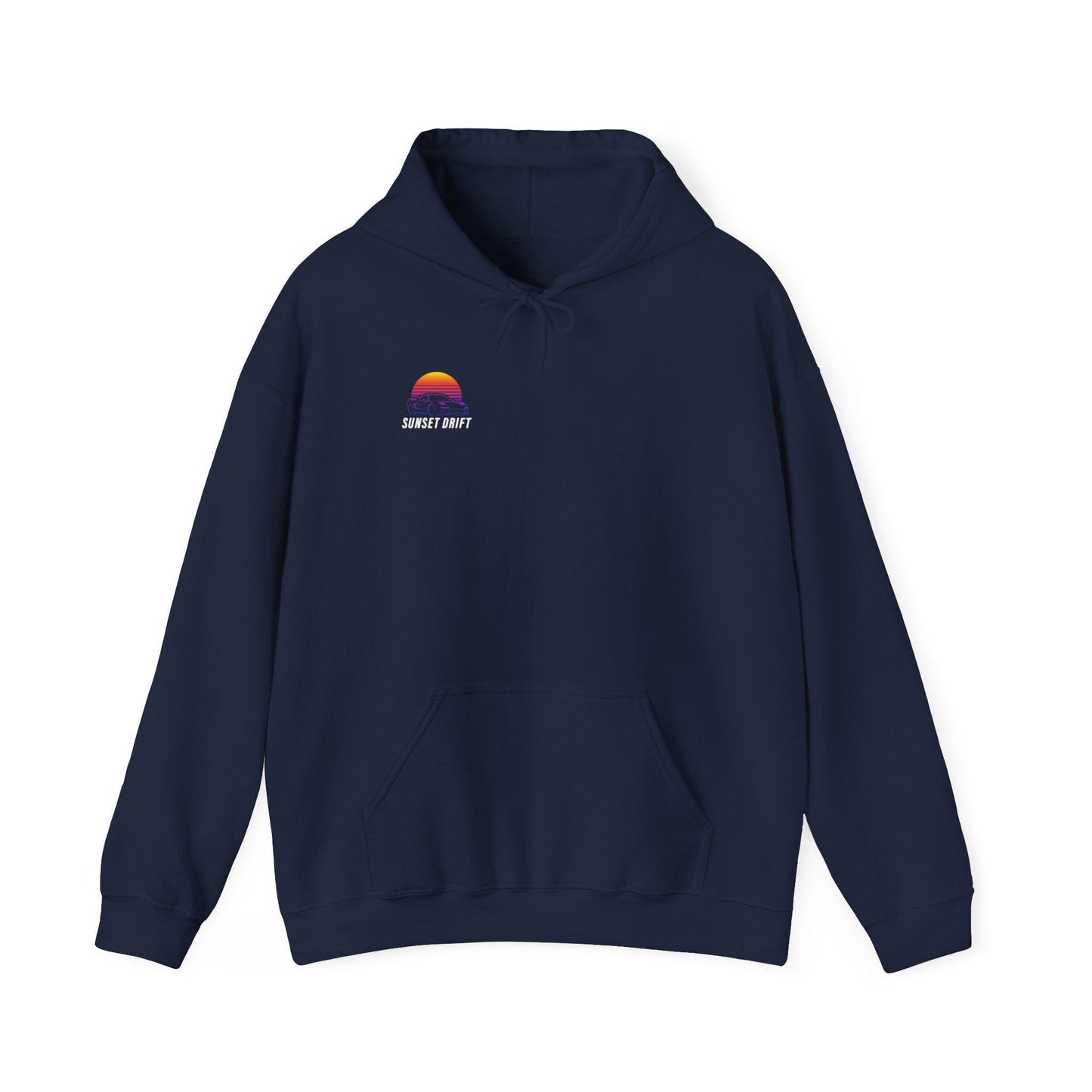 Sunset Drift Let's Race Hoodie