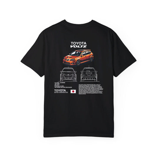 Toyota Voltz Spec Tee - Boosted Gear Co, JDM Hatchback Shirt, Cool Unisex Tee, Casual Car Top, Unique Graphic Automotive Apparel