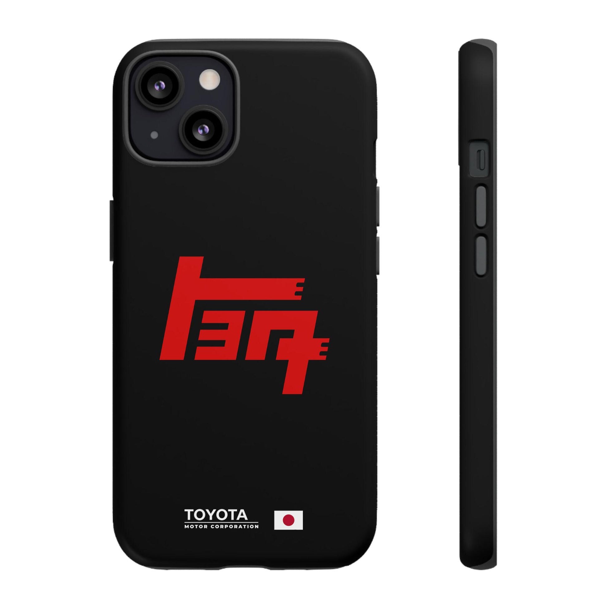 Toyota TEQ Vintage iPhone Case - Classic Car Logo Design, Retro Japanese Style, Cool Accessory, Unique Automotive Phone Cover