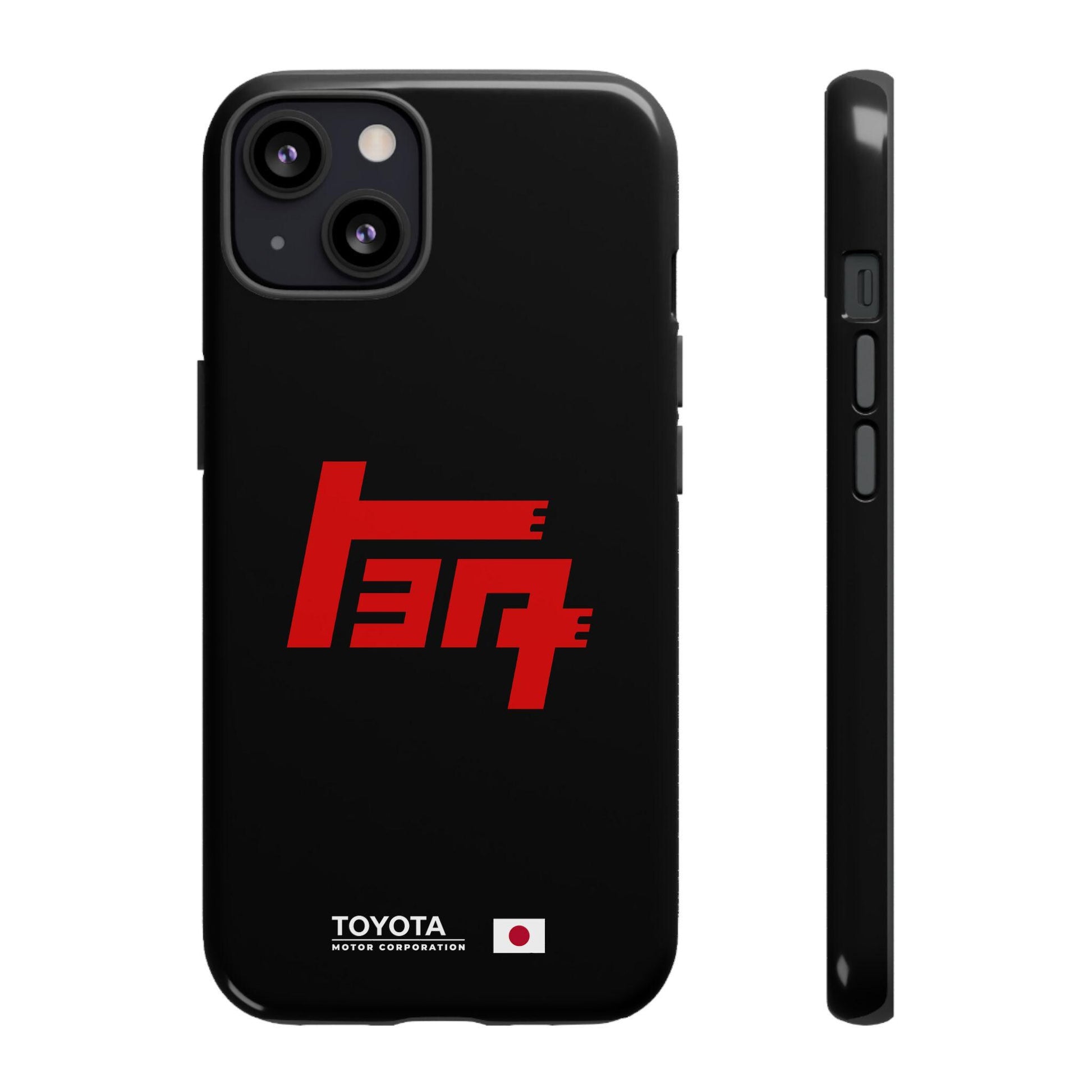 Toyota TEQ Vintage iPhone Case - Classic Car Logo Design, Retro Japanese Style, Cool Accessory, Unique Automotive Phone Cover