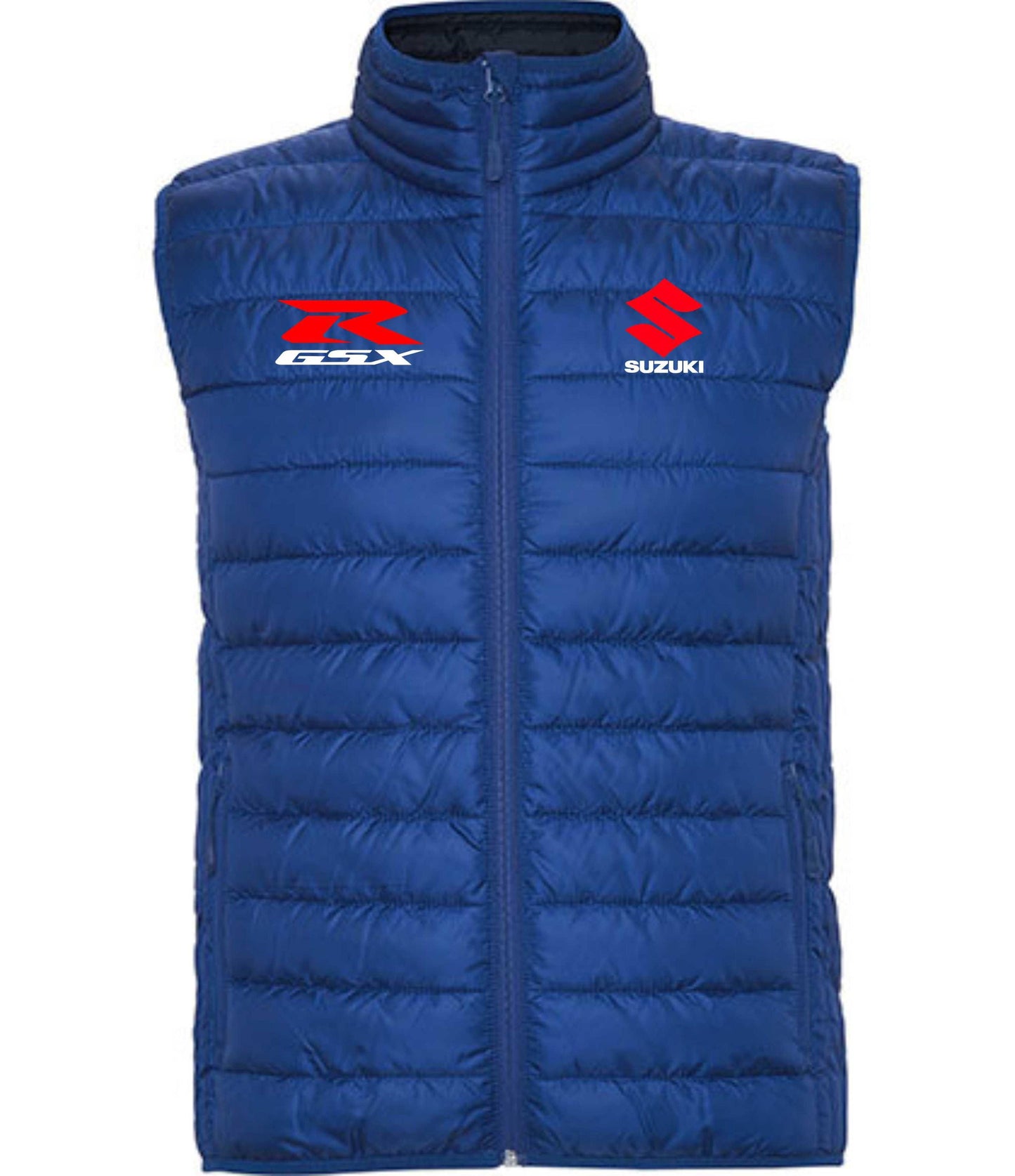 Suzuki GSXR Embroidered Sleeveless Men's Down Jacket